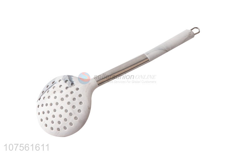 Creative Design Marbling Kitchen Colander Silicone Strainer Scoop