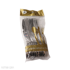 Custom 20 Pieces Disposable Spoon Plastic Spoon Set