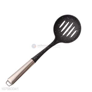 New Design Stainless Steel Handle Food Grade Nylon Slotted Ladle