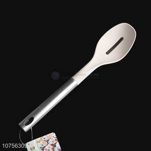 Wholesale Price Stainless Steel Handle Slotted Spoon For Cooking
