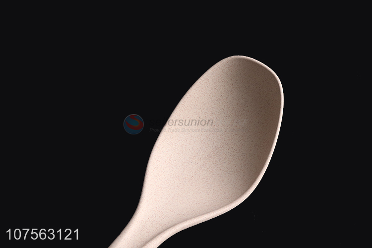 High Sales Cooking Tools Straw Spoon With Stainless Steel Handle