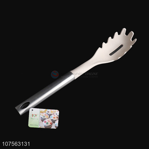 Factory Sell Stainless Steel Handle Food Grade Straw Spaghetti Spoon