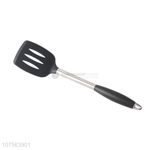 Best selling <em>kitchenware</em> <em>silicone</em> slotted shovel with stainless steel handle