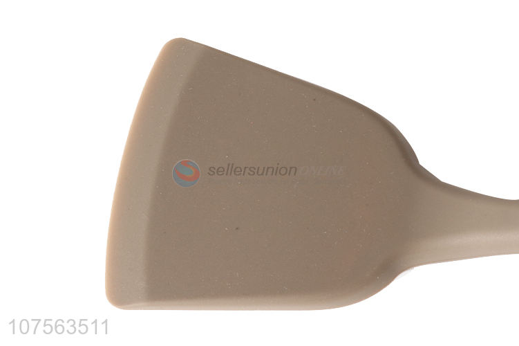 Low price wooden handle silicone spatula kitchen cooking tools