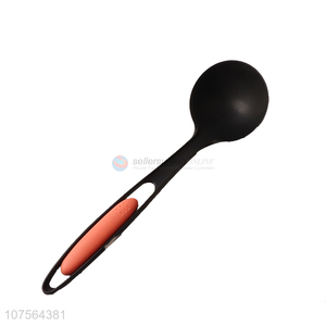 Custom Plastic Handle Nylon Soup Ladle Cooking Spoon