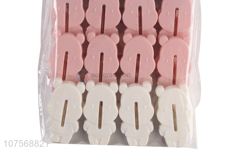 Unique Design Household Colorful Plastic Clothespins Clothes Pegs