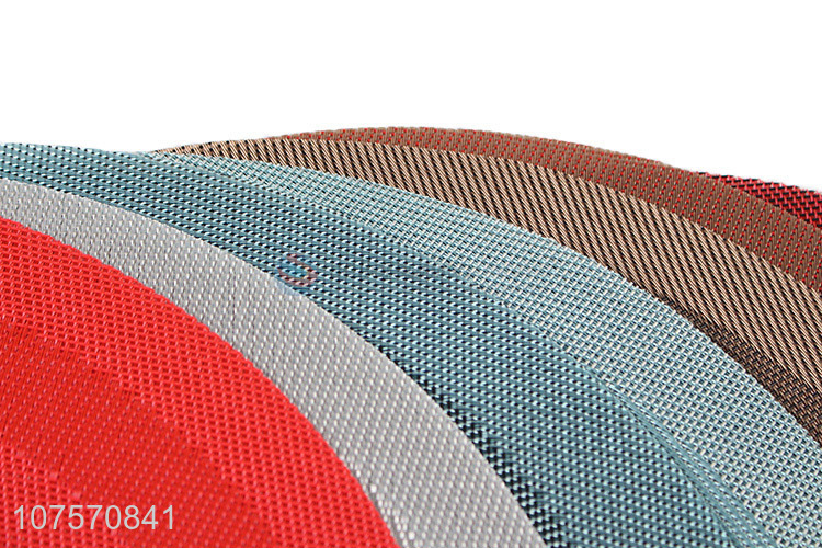 High quality restaurant hotel cafe pvc table mat dinning placemats