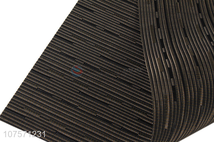 New products table decoration woven pvc table mat placemat for dining