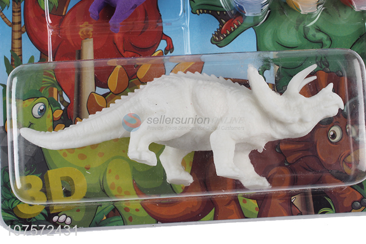Wholesale Dinosaur Models Diy Graffiti Hand Painted Educational Toys For Kids