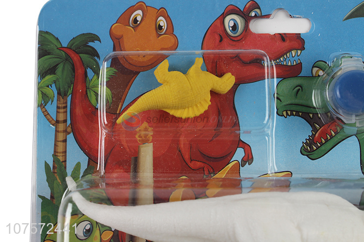 Best Sale Children Hand Painted Dinosaur Model Early Learning Education Toys