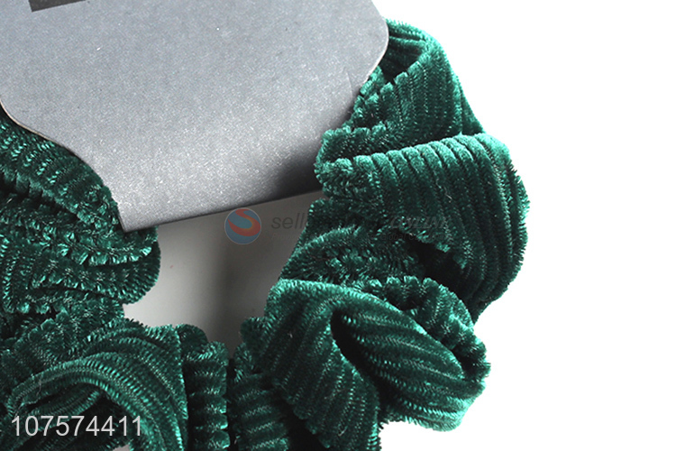 New products velvet hair scrunchies ponytail holder fashion hair accessories