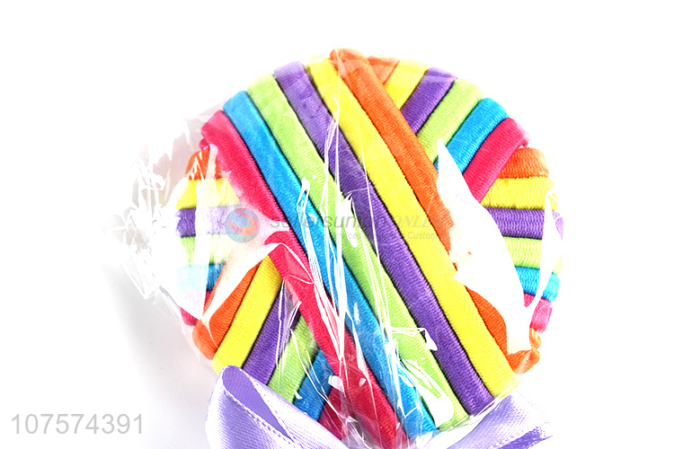 Good quality seamless elastic ponytail holder hair accessories for female