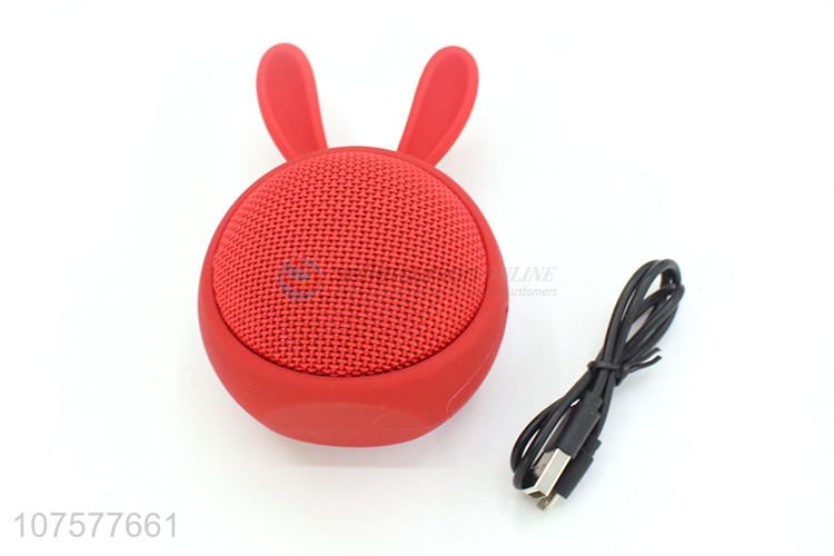 Hot sale portable wireless stereo rabbit bluetooth speaker for mobile phones