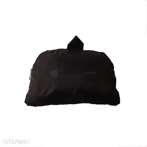 Best Selling Waterproof Lightweight Black Folding Backpack