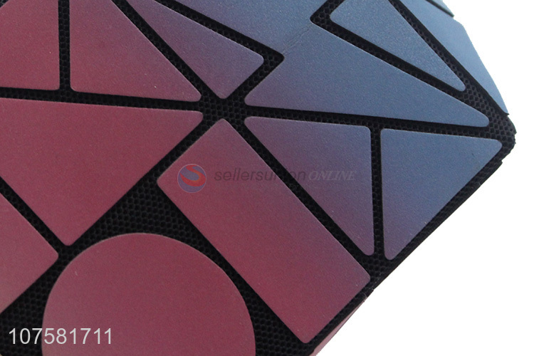 New products geometric luminous makeup bag makeup storage organizer