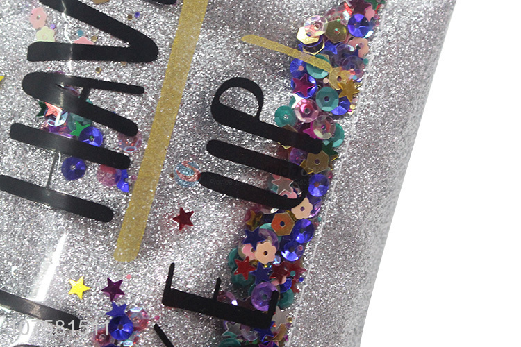 Latest arrival fashionable makeup pouch glitter cosmetic case