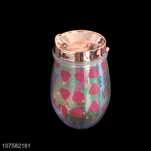 Fashion Design Drinking Cup Juice Cup With Lid