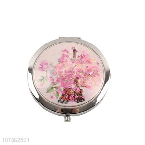 Wholesale Round Makeup Mirror Fashion Pocket Mirror