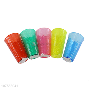 Newest Pure Color Water Cup Plastic Cup Drinking Cup