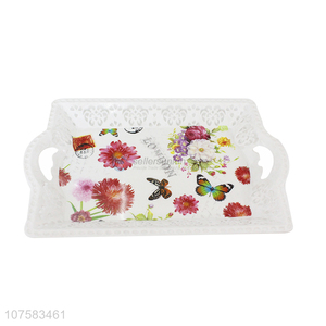 Custom Plastic Food <em>Salver</em> Hotel Restaurant Serving Tray