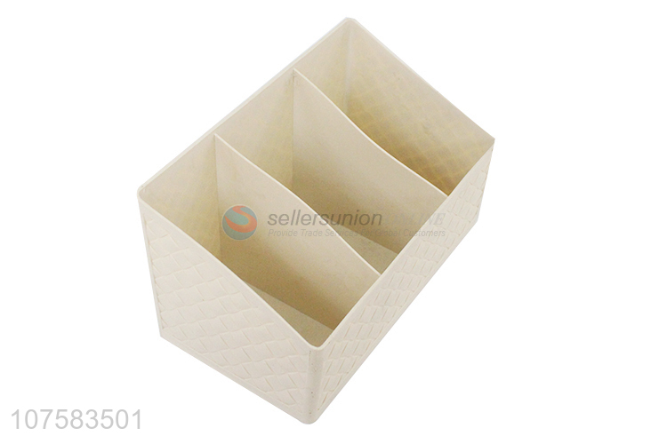 Good Price Plastic Desktop Storage Box Fashion Desktop Organizer