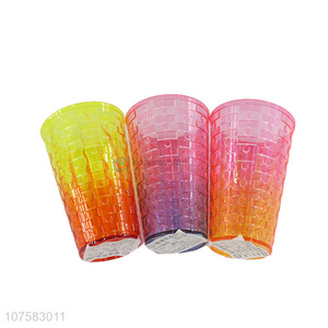 Wholesale Colorful Plastic Water Cup Best Tooth Mug