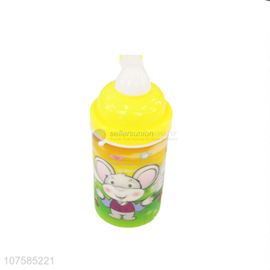Good Quality Plastic Water Bottle With Straw For Sale