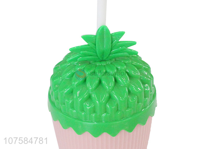 Unique Design Plastic Straw Cup With Lid For Sale