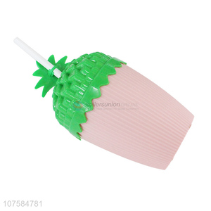 Unique Design Plastic Straw Cup With Lid For Sale