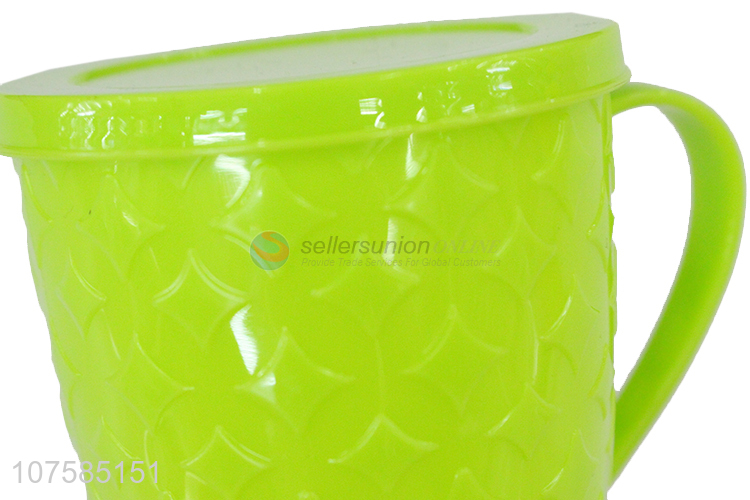 Best Quality Plastic Water Cup With Lid And Handle