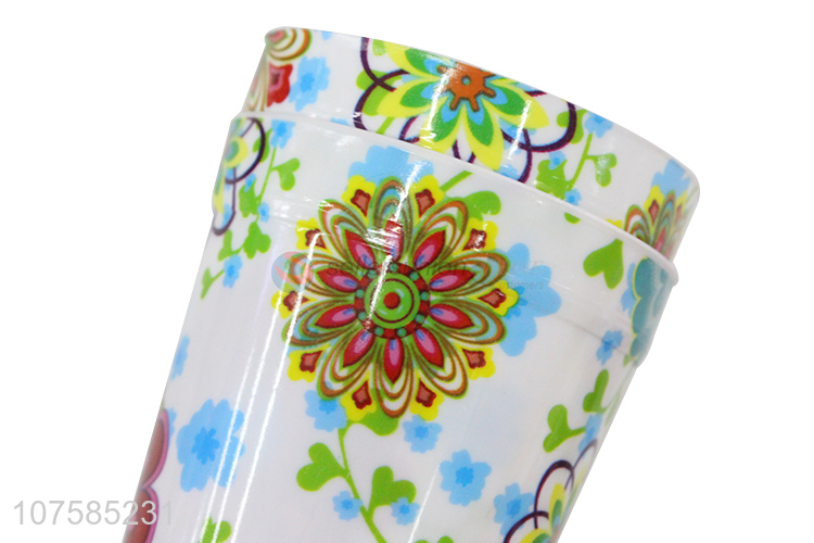 Fashion Printing Plastic Water Cup Drinking Cup