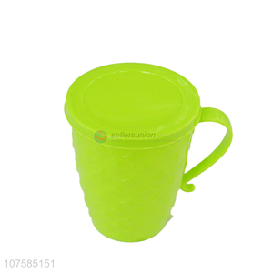 Best Quality Plastic Water Cup With Lid And Handle