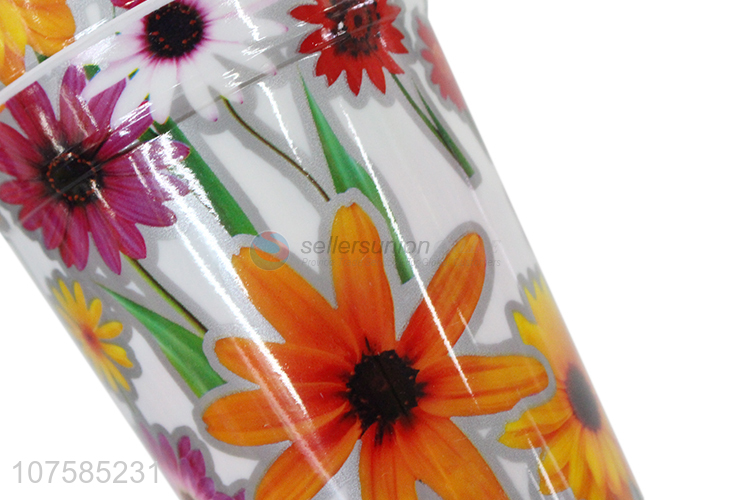 Fashion Printing Plastic Water Cup Drinking Cup