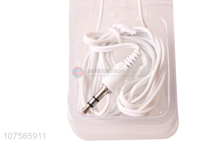 Good quality 3.5mm stereo wired earphones flower in-ear earphones