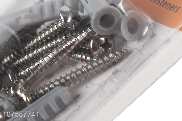 Premium quality stainless steel screw & expansion tube set