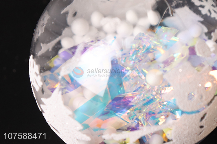 Fashion Design Transparent Christmas Ball For Christmas Decoration