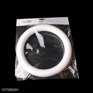 New Design White Foam Rings For Festival Decoration