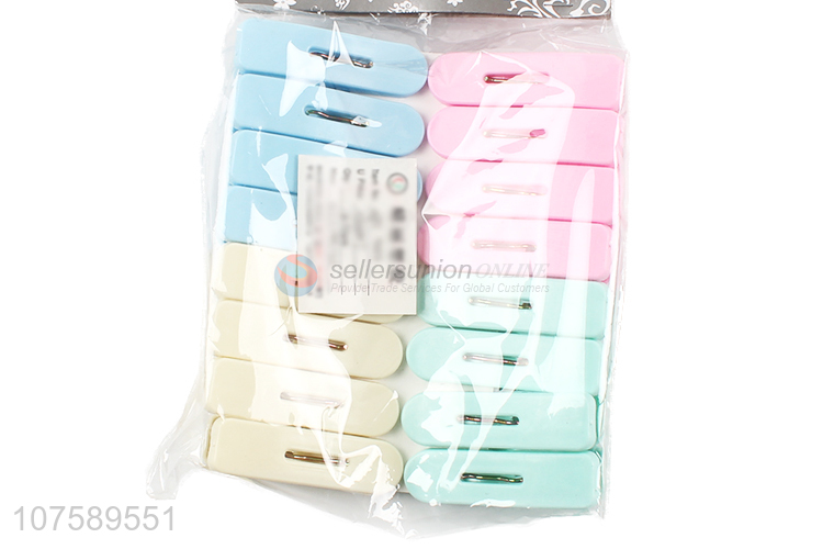 Wholesale Colorful Plastic Clothespin Multipurpose Clips