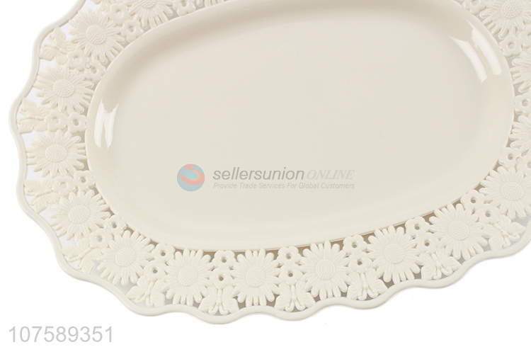 Good Price Plastic Plate Fashion Dinner Plate Wholesale