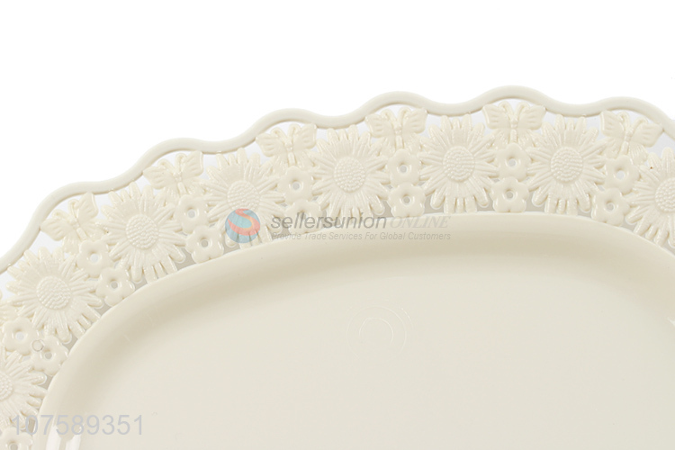 Good Price Plastic Plate Fashion Dinner Plate Wholesale