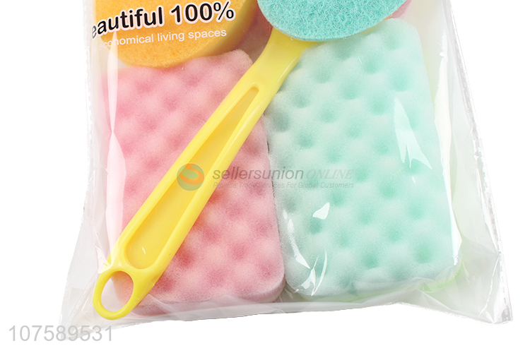 Best Selling Tableware Cleaning Sponge Pan Brush