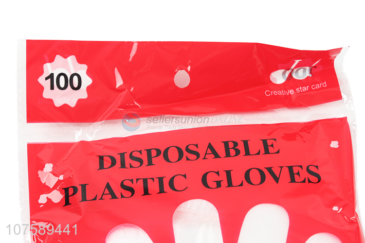 Hot Selling 0.4G Disposable Plastic Gloves Multipurpose Gloves