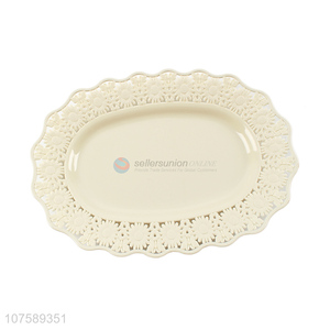 Good Price Plastic Plate Fashion Dinner Plate Wholesale