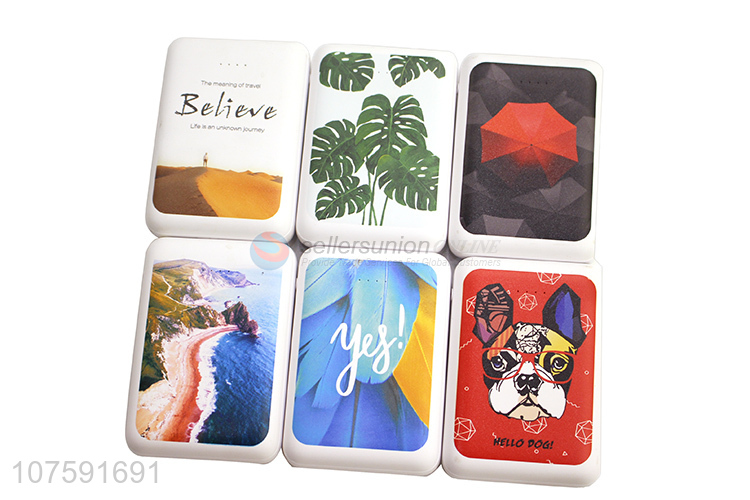 Good Sale Fashion Printing 10000mAh Mobile Power Bank