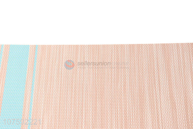 Best Sale Rectangle PVC Placemat Fashion Table Mat