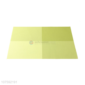 Fashion Colorful Non-Slip Placemat Household PVC Table Mat