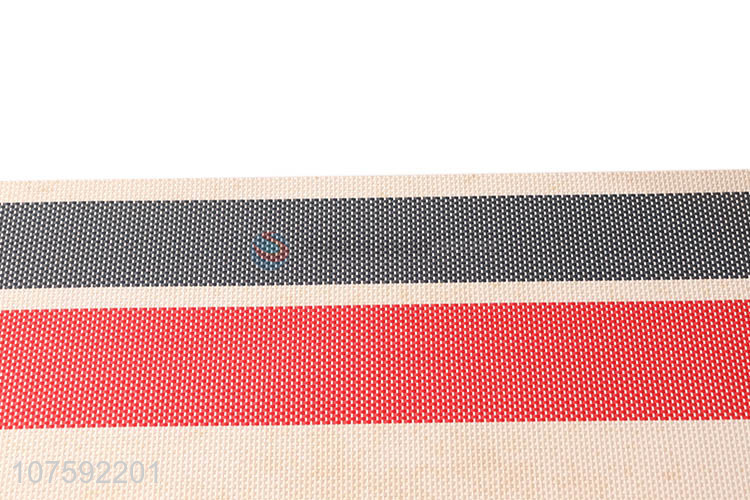Creative Design Rectangle PVC Placemat Non-Slip Table Mat