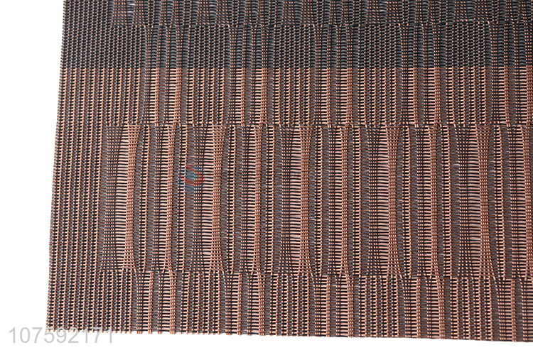 Hot Sale Elegant Non-Slip Placemat Fashion PVC Table Mat