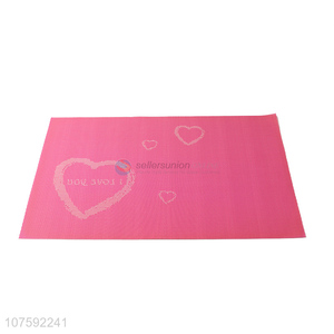 Newest Household PVC Placemat Fashion Dinner Mat