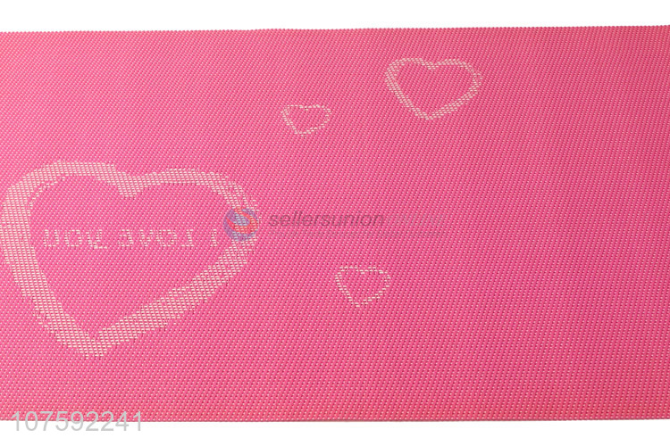 Newest Household PVC Placemat Fashion Dinner Mat